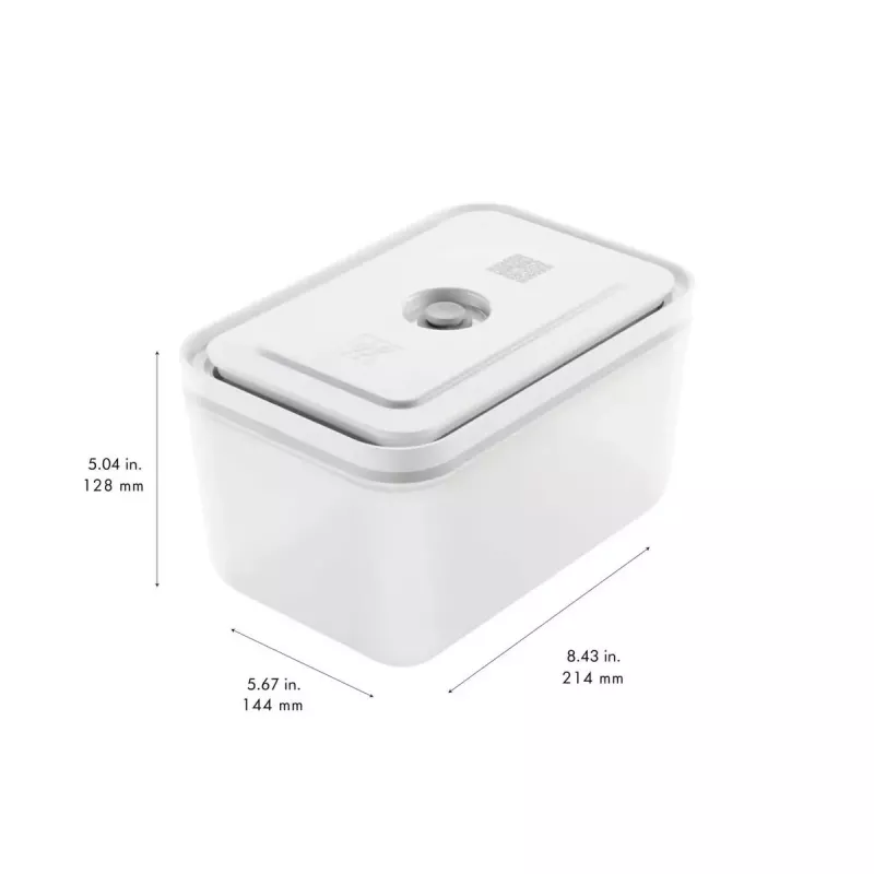 Zwilling Fresh & Save stačiakampis maisto laikymo indas, 2,3 L