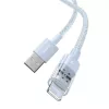 USB laidas Baseus Gem P10373003311-01 — 2 m, 2,4 A, Lightning į USB-A, nailono apvalkalas, mėlynas