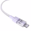 USB įkrovimo laidas Baseus Gem P10373003511-01 — 2 m, 2,4 A, USB-A į Lightning, violetinis