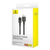USB-A į Lightning laidas Baseus P10355802111-00 — 1 m, 5V/2.4A, USB PD, aramidinis pluoštas, juodas