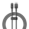 USB-A į Lightning laidas Baseus P10355802111-00 — 1 m, 5V/2.4A, USB PD, aramidinis pluoštas, juodas