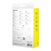 USB A – Lightning laidas Baseus 1 m 5 V 2.4 A baltas, USB PD, 480 Mbps