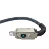USB A – Lightning laidas Baseus 1 m 5 V 2.4 A baltas, USB PD, 480 Mbps