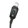 USB-C į Lightning laidas Baseus Unbreakable 1m 20W — Aramidinis pluoštas, 480 Mbit/s, juodas