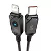 USB-C į Lightning laidas Baseus Unbreakable 1m 20W — Aramidinis pluoštas, 480 Mbit/s, juodas