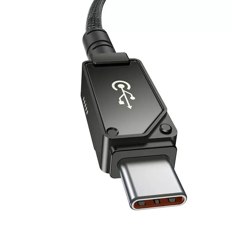USB-C į Lightning laidas Baseus Unbreakable 1m 20W — Aramidinis pluoštas, 480 Mbit/s, juodas