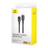 USB-C į Lightning laidas Baseus Unbreakable 1m 20W — Aramidinis pluoštas, 480 Mbit/s, juodas