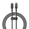 USB-C į Lightning laidas Baseus Unbreakable 1m 20W — Aramidinis pluoštas, 480 Mbit/s, juodas