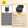 Belaidės į ausis įdedamos ausinės Baseus 35 True — Bluetooth 5.3, ANC, 8 val. atkūrimas (ANC išjungtas), 65 val. su dėklu, 800 mAh dėklas, USB-C, juoda