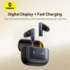 Belaidės į ausis įdedamos ausinės Baseus 35 True — Bluetooth 5.3, ANC, 8 val. atkūrimas (ANC išjungtas), 65 val. su dėklu, 800 mAh dėklas, USB-C, juoda