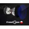 Ausinės FreedConn T-MAX S V4 PRO SINGLE — Bluetooth 5.1, domofonas iki 1000 m, FM radijas, 11 h pokalbių laiko, LiPo 500 mAh