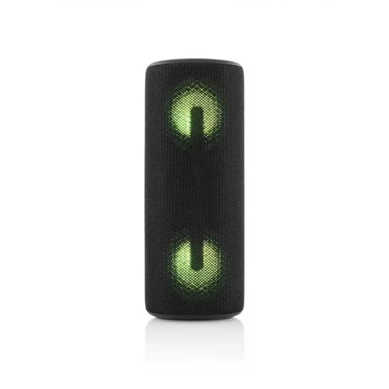 Stereo nešiojamasis Bluetooth garsiakalbis JVC XS-E423B, 24 W RMS, IPX5, 4000 mAh, TWS, USB‑C, AUX, juodas