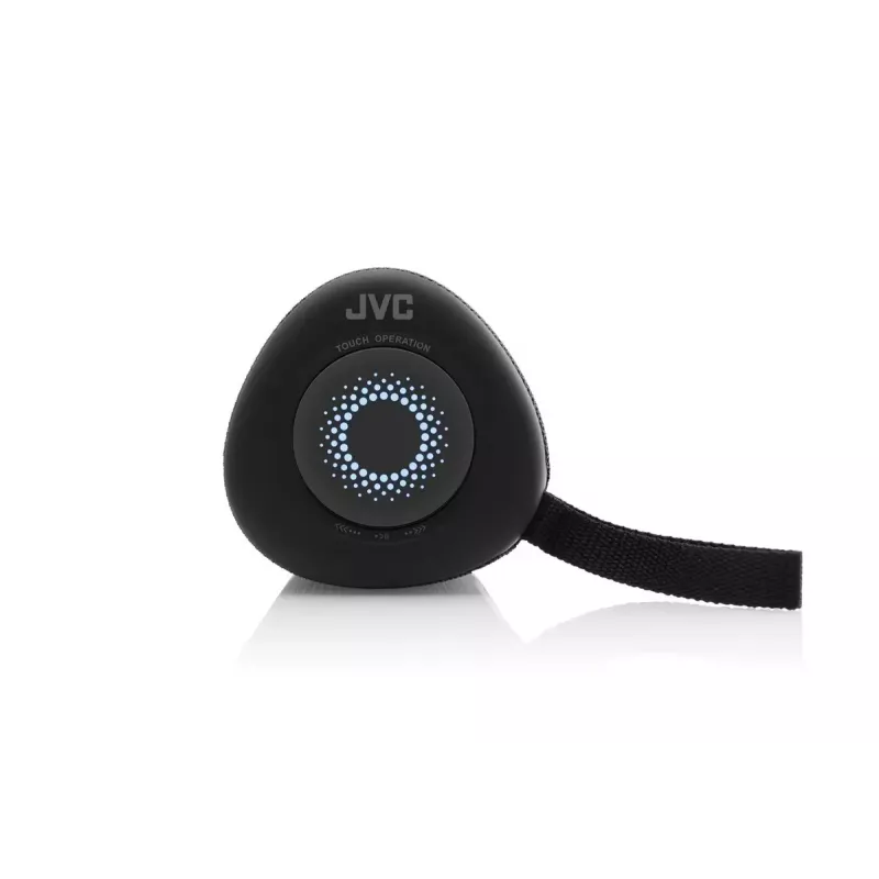Stereo nešiojamasis Bluetooth garsiakalbis JVC XS-E423B, 24 W RMS, IPX5, 4000 mAh, TWS, USB‑C, AUX, juodas