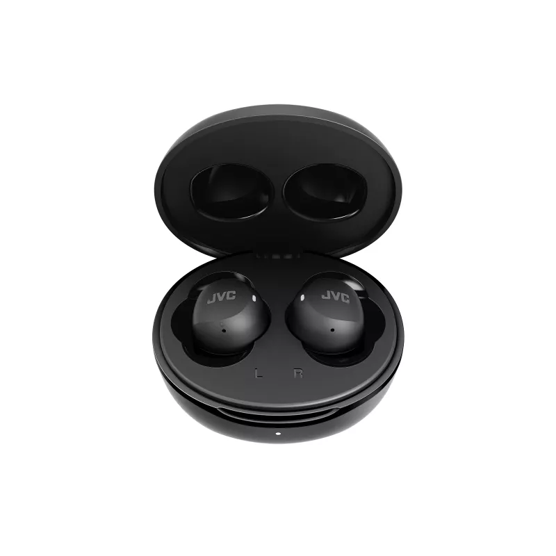 JVC Gumy Mini TWS juoda, True Wireless Stereo (TWS), 20 - 20000 Hz, skambučiams / muzikai, 7,6 g, ausinės, juoda