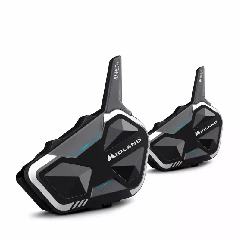 Midland R1 MESH vidinis ryšys Maksimali atstumas 2000 m Atsparus vandeniui Juoda Balta