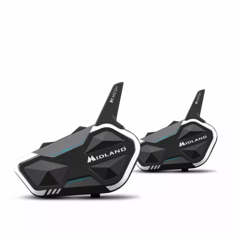 Midland R1 MESH vidinis ryšys Maksimali atstumas 2000 m Atsparus vandeniui Juoda Balta