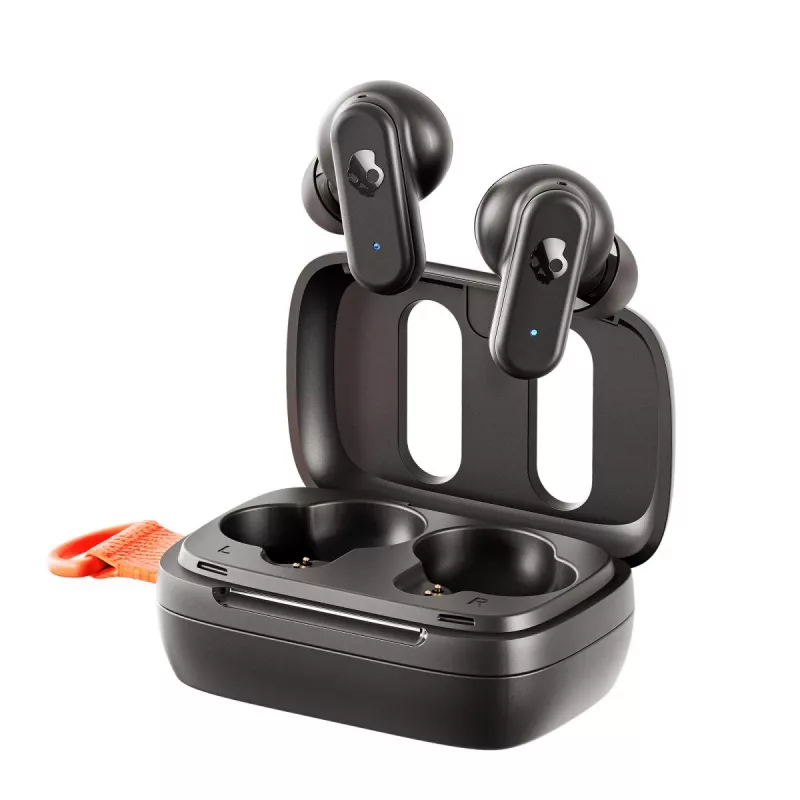 SKULLCANDY Ausinė - Dime 3 - Stereo - Tikras belaidis - Į ausis - Juoda