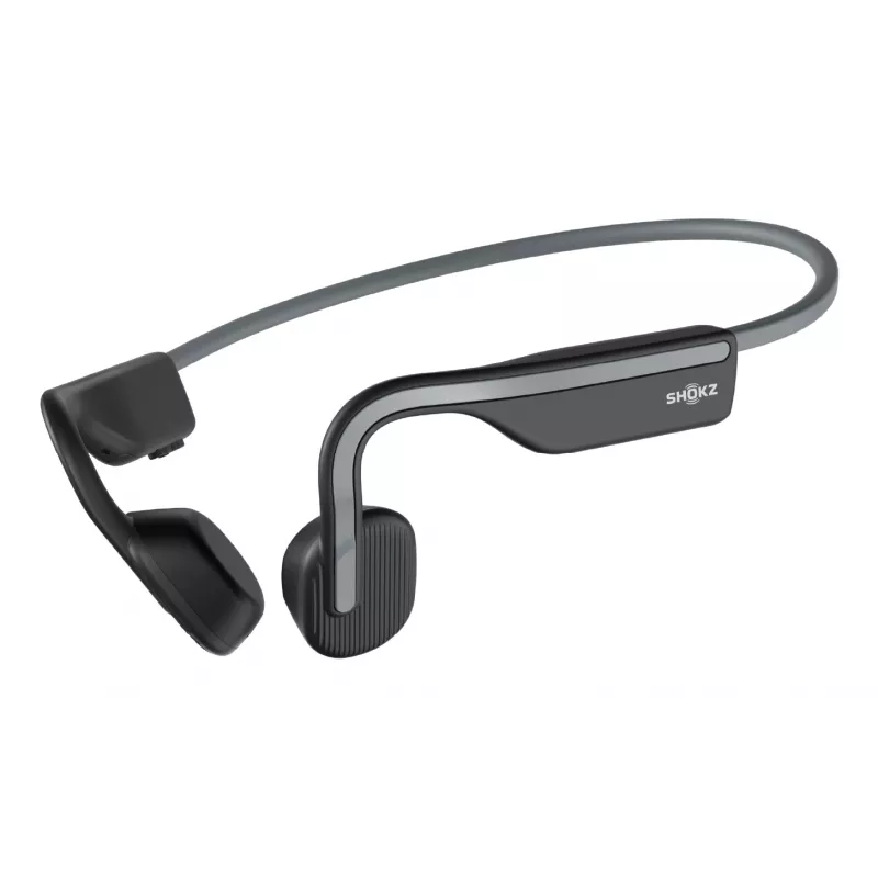 SHOKZ OpenMove ausinės belaidžės ant kaklo juostos sportinės Bluetooth pilkos