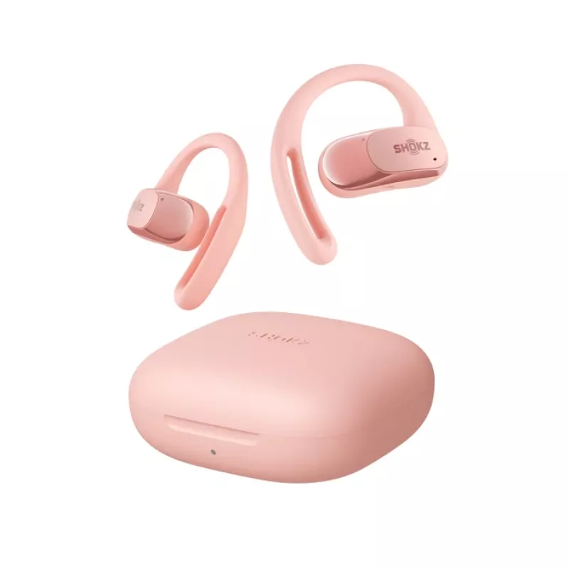 SHOKZ OpenFit Air ausinės belaidės užkabinamos Skambučiai / Muzika / Sportas / Kasdienis naudojimas Bluetooth Rožinė