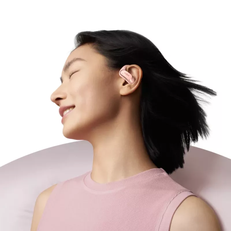 SHOKZ OpenFit Air ausinės belaidės užkabinamos Skambučiai / Muzika / Sportas / Kasdienis naudojimas Bluetooth Rožinė