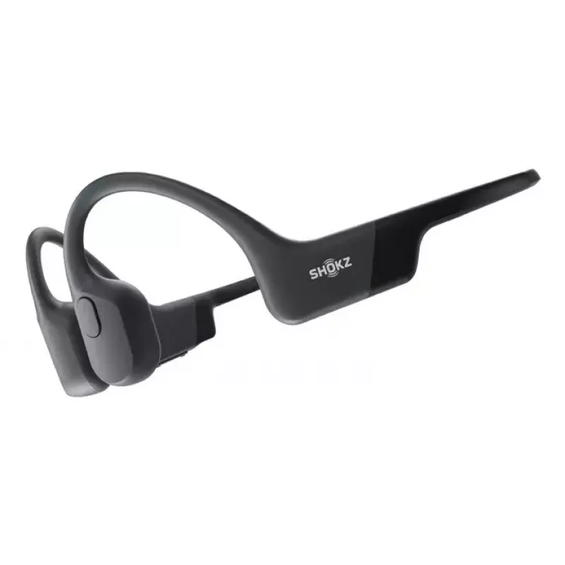 SHOKZ OpenRun ausinės belaidės ant kaklo sportinės Bluetooth juodos
