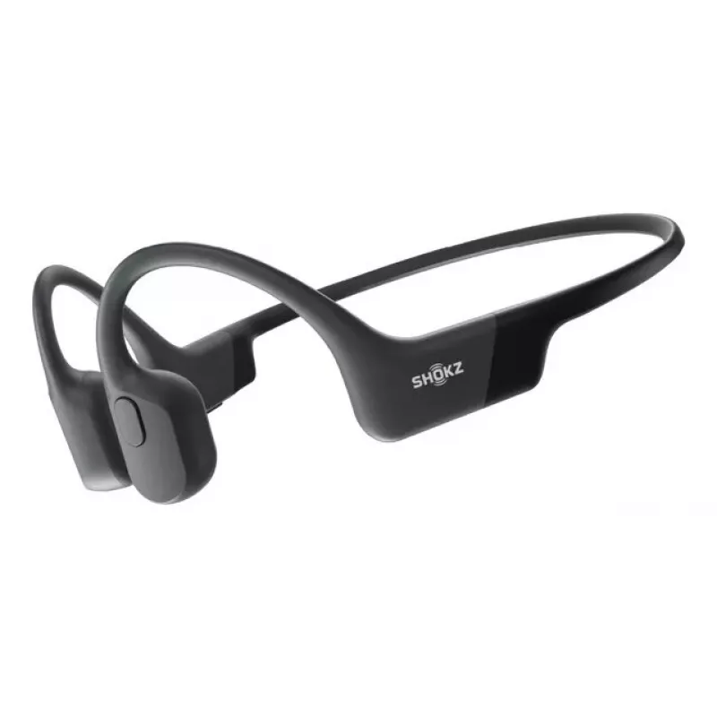 SHOKZ OpenRun ausinės belaidės ant kaklo sportinės Bluetooth juodos