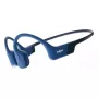 Belaidės ant kaklo nešiojamos sportinės ausinės Shokz OpenRun — kaulinio laidumo, Bluetooth, 20–20000 Hz, 33 m, mėlynos