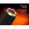 Stereo nešiojamas garsiakalbis TRACER XtremeBeat TWS — 15 W, IPX6, Bluetooth 5.3, 6 val., AUX/USB, mikrofonas