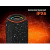 Stereo nešiojamas garsiakalbis TRACER XtremeBeat TWS — 15 W, IPX6, Bluetooth 5.3, 6 val., AUX/USB, mikrofonas