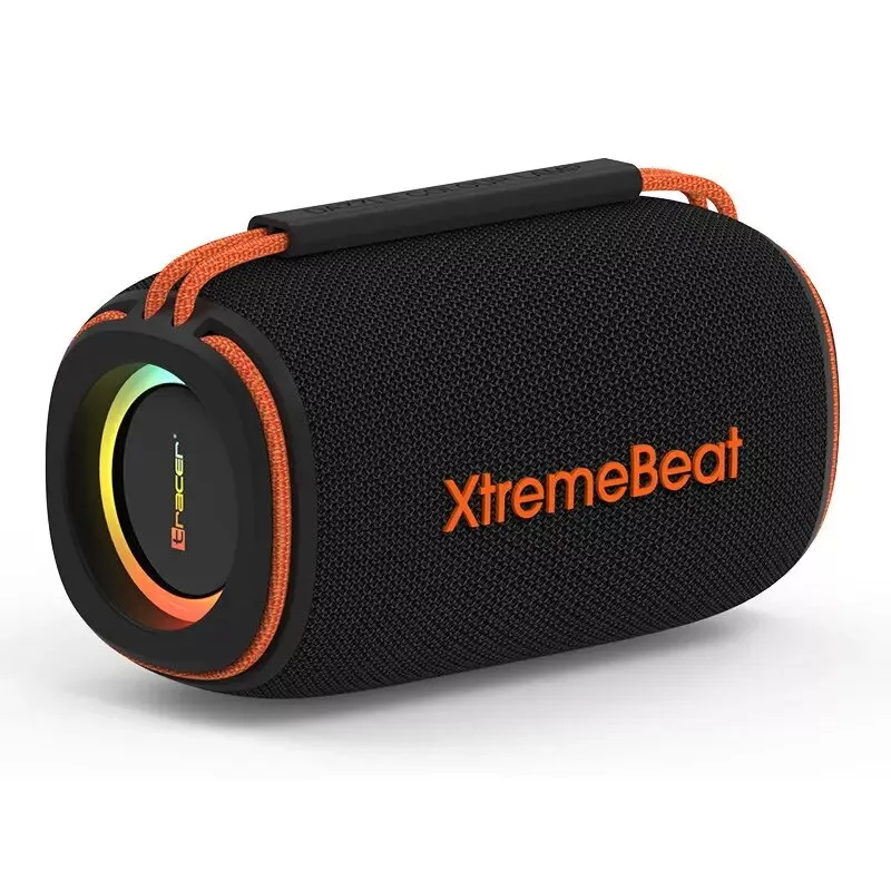 Stereo nešiojamas garsiakalbis TRACER XtremeBeat TWS — 15 W, IPX6, Bluetooth 5.3, 6 val., AUX/USB, mikrofonas