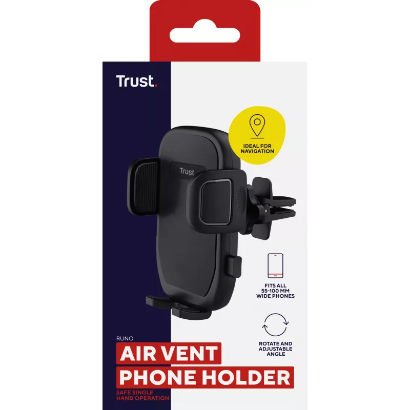 Trust Runo mobilusis telefonas/išmanusis telefonas Juoda