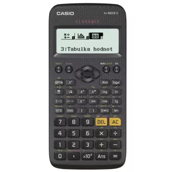 CASIO Mokslinis skaičiuotuvas FX 82CEX juodas 12 skaitmenų ekranas