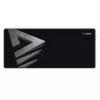 Žaidimų pelės kilimėlis SAVIO Precision Control L — 700×300×3 mm, guminis, juodas, raštuotas paviršius