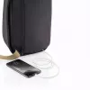 Apsaugota nuo vagystės kuprinė XDDESIGN Bobby Sling — juoda, atspari vandeniui, RFID kišenės, planšetės skyrius, 4 l, 530 g