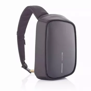 Apsaugota nuo vagystės kuprinė XDDESIGN Bobby Sling — juoda, atspari vandeniui, RFID kišenės, planšetės skyrius, 4 l, 530 g