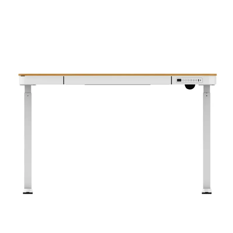 Tuckano elektrinis reguliuojamo aukščio stalas ET119W-C baltas/ąžuolas