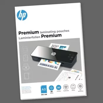 Laminavimo maišeliai HP 9126, A3 formatas, 50 vnt. pakuotė, maks. storis 80 µm