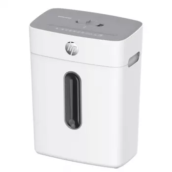 HP OneShred 8CC 2801 popieriaus smulkintuvas, mikrosmulkinimas 5x18 mm, P-4, 8 lapų, 15 l, 68 dB, šviesiai pilkas