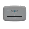 Popieriaus smulkintuvas HP OneShred 12CC dalelių pjovimo P-4 12 lapų talpa 22 cm plotis 23 L krepšys 4×35 mm 65 dB Balta