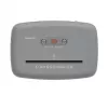 Popieriaus smulkintuvas HP OneShred 12CC dalelių pjovimo P-4 12 lapų talpa 22 cm plotis 23 L krepšys 4×35 mm 65 dB Balta