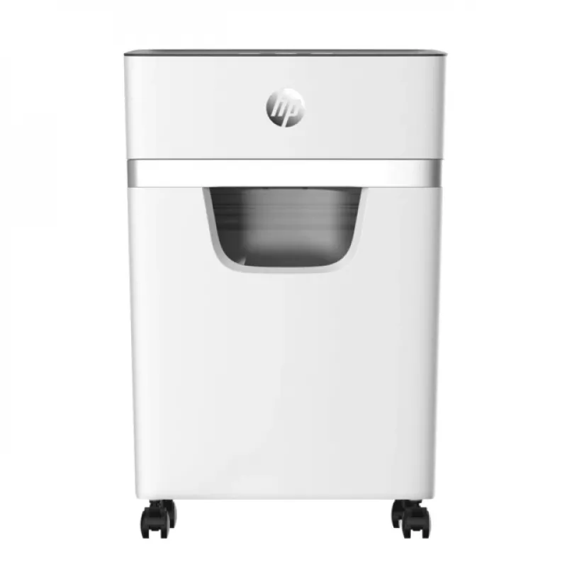 HP OneShred 10MC popieriaus smulkintuvas Mikro pjovimo smulkinimas 65 dB 22 cm Baltas