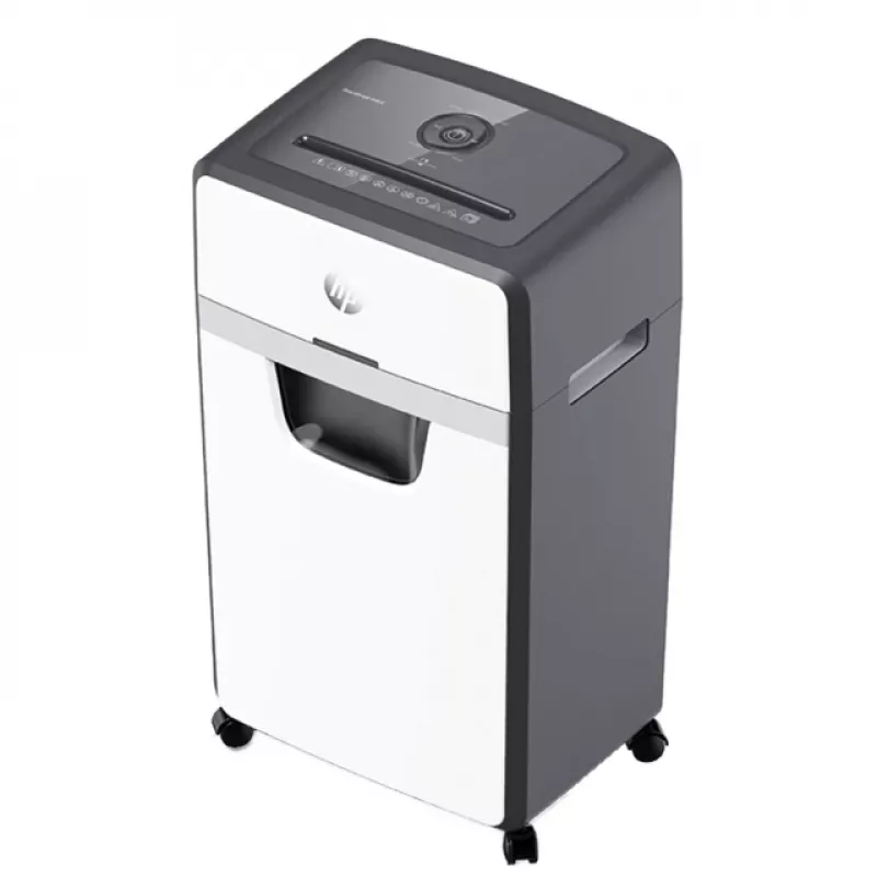 HP OneShred 24CC popieriaus smulkintuvas dalelių pjovimo 65 dB 22 cm Balta, Juoda