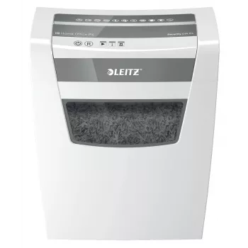 Leitz IQ namų biuro popieriaus smulkintuvas P4, dalelių pjovimas, 22 cm, 4 x 28 mm, 23 l, 225 lapai, 58 dB