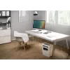 Leitz IQ namų biuro popieriaus smulkintuvas P4, dalelių pjovimas, 22 cm, 4 x 28 mm, 23 l, 225 lapai, 58 dB