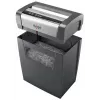 Popieriaus smulkintuvas REXEL Momentum X410 — dalelių pjūvis P-4, 4 x 28 mm, 10 lapų talpa, 23 l krepšys, apsauga nuo užstrigimo