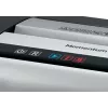 Popieriaus smulkintuvas REXEL Momentum X410 — dalelių pjūvis P-4, 4 x 28 mm, 10 lapų talpa, 23 l krepšys, apsauga nuo užstrigimo