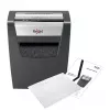 Popieriaus smulkintuvas REXEL Momentum X312 — dalelių pjovimas P-3, 12 lapų talpa, 23 l dėžė, 5 x 42 mm