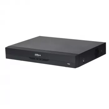 Dahua DVR XVR5104HS-4KL-I3 4 kanalų 3840×2160 1×HDMI 2×USB SATA iki 16TB juodas