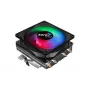 CPU aušintuvas AEROCOOL Air Frost 4 — 4 šilumvamzdžiai, 90 mm ventiliatorius, TDP 125 W, aliuminio briaunos, juodas