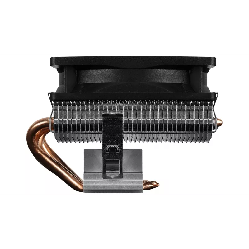 CPU aušintuvas AEROCOOL Air Frost 4 — 4 šilumvamzdžiai, 90 mm ventiliatorius, TDP 125 W, aliuminio briaunos, juodas